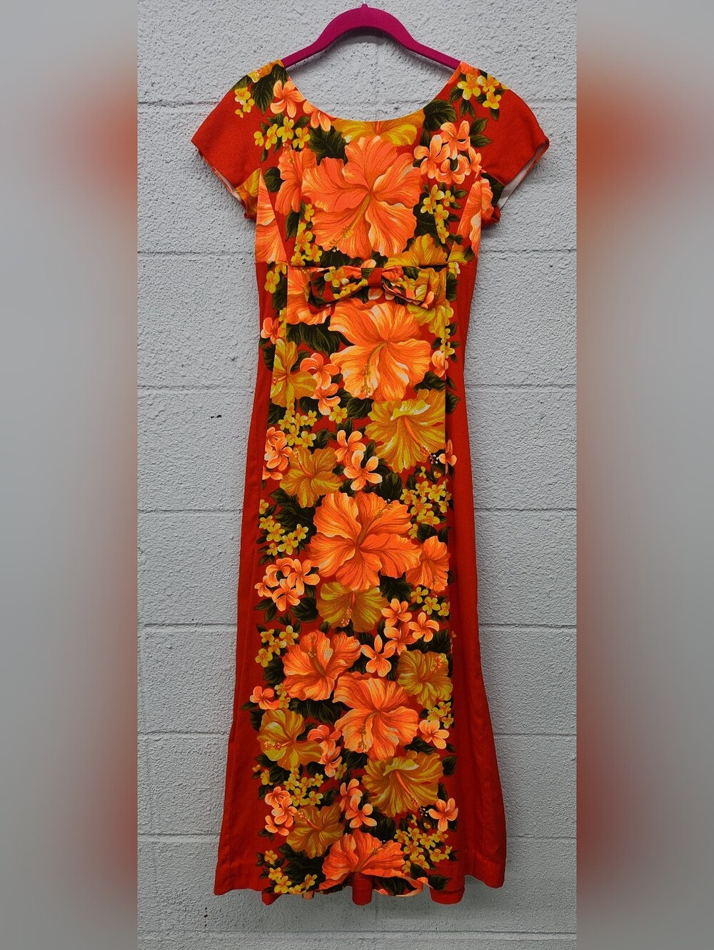 Vintage 1960s maxi dress